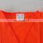 Sample style 100% polyester 120gsm reflective orange safety vest