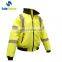 High visibility reflective safety orange jackets for women safety jacket orange