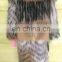 red fox coat with modern design