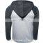 2016 Hot Sale Men's Zipper up Plain Hood Pullover Hoodie Sweatershirt