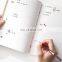 Cute design custom size planner notebook/agenda printing with colorful printing