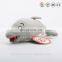 High quality double used soft seat cushion pillow & whale plush cushion