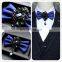 Aidocrystal Handmade Adjustable Men Bow Ties Rhinestone Dress Neck Tie For Wedding