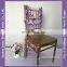 C448B wedding chair cover pattern purple chair covers chair covers wholesale china