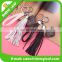 funny heart shaped leather keychain for celebration promotional gifts