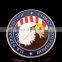 Custom best selling gold plated color filled in American style coin