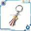 Custom clamp shaped metal keychain