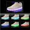 Night event popular customized led light rechargable reflective shoes