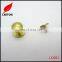 10mm Round Brass Button Stud for Leather Belt