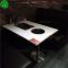 Roast table, chair, hot pot barbecue, Korean style, smoke-free and self-help barbecue table