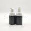 1oz 30ml Mini Black Plastic Cosmetic Foam Pump Bottle with Pump Dispenser