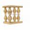 Wood neck support, neck support, neck support massage