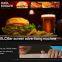 lcd long display 4k commercial buildings digital signage  restaurant mall digital signage