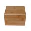 natural Bamboo/wooden gift packaging box wholesale with custom logo urbrand