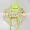 Biodegradable Cotton Stretchy String Wholesale Tote Net Mesh Shopping Bag
