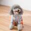 Dog Pet cat Winter Warm Clothes hoodie fur collar Overcoat cotton apparel with pocket