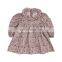 2020 girls skirt sweet and lovely style floral lace long sleeve dress