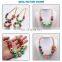 Christmas Chunky Necklace Set Necklace + bracelet 2pcs Girl bubble beads boutique Jewelry Sets