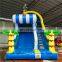 Large Inflatable palm surfing water slide , Inflatable slide for attracting people