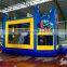Inflatable bounce house with slide inside for Theme park