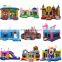 industrial inflatable grade jumper bouncer jumping bouncy castle bounce house with slide