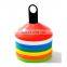 Sport Colorful Speed Training Football Agility Cone Plastic Marker Cones