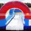 Colorful Inflatable Double Lane Water Slip Slide For Kids