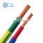 Electric cable color code 6MM2 450/750V PVC Sheathed wires