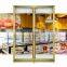 Top quality 5mm+9A+5mm tempered insulated glass for cabinet freezer door