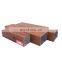 Shengxin 6063 T5 wood grain aluminum sector for building and decoration