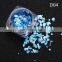 Individual Packing Mix Color and size Round Shaped Thin Nail glitter sequins Slice nail for nail art