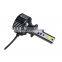 Three color led headlights E10 H1 H4 H7 H8 H11 LED headlight bulb Tri-color LED headlight