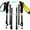 Folded walking stick folding trekking pole hiking pole Hot Sale Colorful Wholesale LED Walking Stick