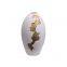 White Egg Gild Ceramic Vase Creative Nordic Modern Style For Office Hotel Decoration