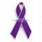 Purple Awareness Ribbon Lapel Pin