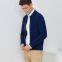 Custom Men Antumn Zipper Sweater 100% Cashmere Casual Plus Size Sweater Pullover