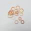 12*18*1.5mm Copper Gasket Solid Copper Gasket Gasket washer made in China