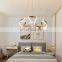 Aluminum Acrylic Irregular Surround Type Pendant Light Decorative Hanging Lamp