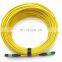 Optical Ribbon 900um Pigtail Patch Cord Cable 12 Cord Fan Out Mpo Fiber Optic Patchcord