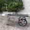 Stainless steel Ambulance Emergency patient Transport Stretcher patient Trolley