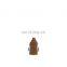 Women beautiful brown color design new heel design with fancy ring style buckle pointed toe heels ladies sandals shoes