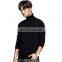men's v-neck pullover bottoming sweater knitted sweater business men's clothing Solid color long-sleeved turtleneck sweater
