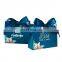 luxury customized printed logo euro tote brown shopping kraft paper gift bags with ribbon handle
