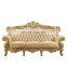 Customize color Luxury camas royal king luxury genuine leather living room sofa set furniture wooden structure