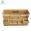 Bamboo Desk Organizer with Handle  Office Supplies Desk organizers and Accessories  All-in-One Desk File Organizer with Pencil