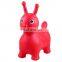 kids ride on Inflatable Jumping animals with cute design horse toys for home and school