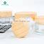 mini 8oz frosted glass body lotion scrub candle jar with lid wholesale