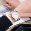 Skmei 1692 1693 Stainless Steel Quartz Wristwatch Set Calendar Luxury 2 Tone Watches Women Men