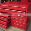 Industrial stage red color 10-drawer Tool Cabinet box