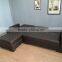 Pu Chesterfield Leather Corner Sofa Bed With Storage